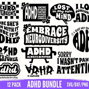 ADHD svg Autism svg Embrace Neurodiversity svg Neurodivergent svg adhd shirt svg adhd awareness shirt svg adhd png I love someone with adhd