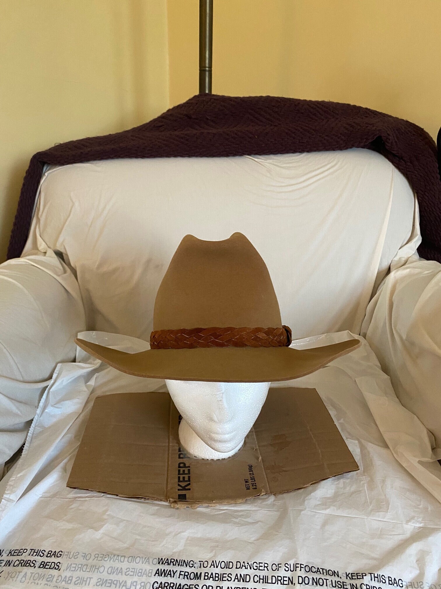 奇跡の逸品 20s VINTAGE NUTRIA STETSON 7 1/4