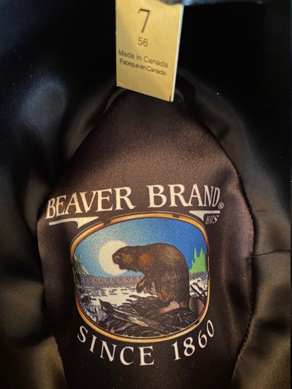 Vintage Rare Super Cool Beaver Brands Homburg Gen… - image 7