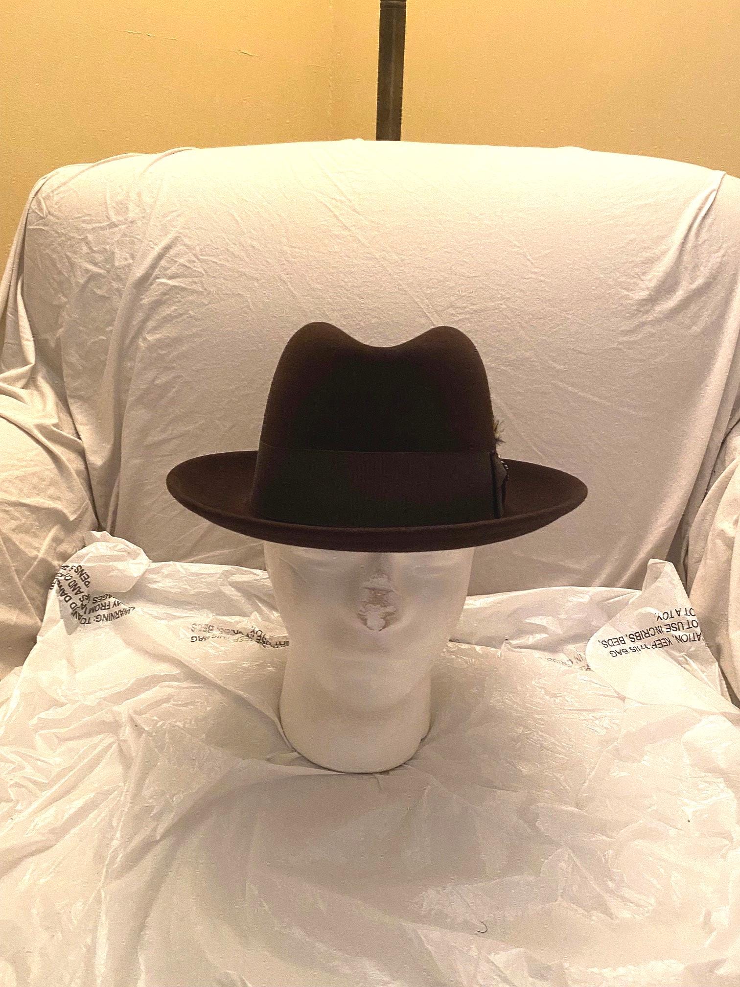 Vintage homburg hat - Etsy 日本