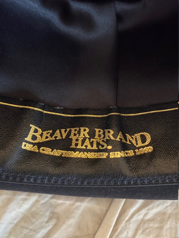 Vintage Rare Super Cool Beaver Brands Homburg Gen… - image 9