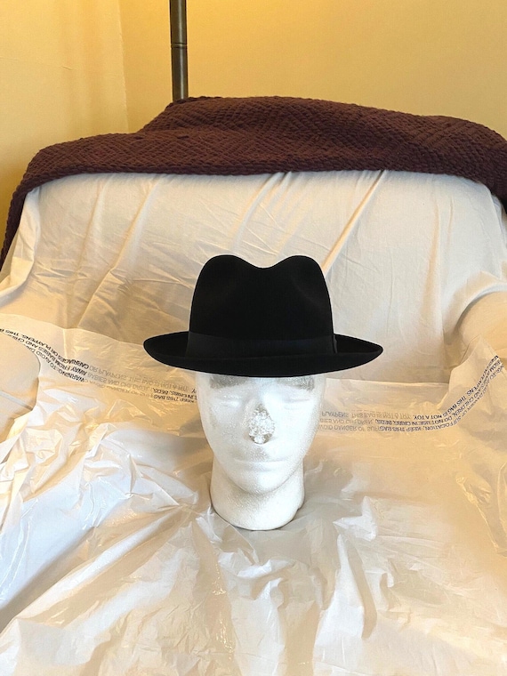 Customized Dobbs 5th Avenue Felt hat Vintage Dobbs Fifth Avenue Hat - Etsy main image 3