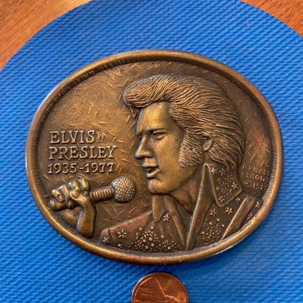 Elvis Presley Belt Buckle - Etsy