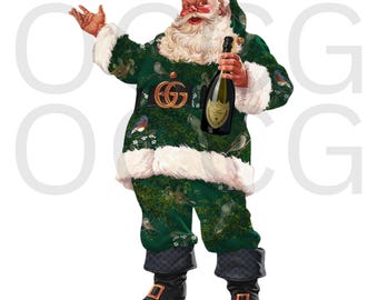 Boujee Santa Fancy Dom