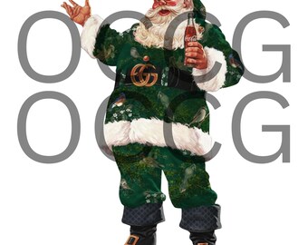 Boujee Santa Coca Cola
