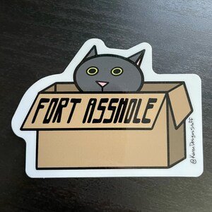 Fort Asshole Sticker