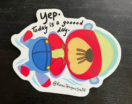 Today is a Good Day Sticker - Etsy
