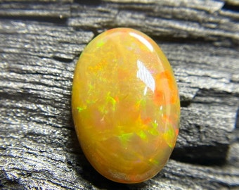 8.00 Carat, Natural Opal Cabochon Gemstone, 19x13x7 MM, Ethiopian Welo Opal Cabs, Oval Shape Opal Gemstone, For Jewelry Making