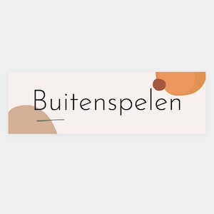 Dagritmekaarten aardetinten (300 verschillende kaarten)