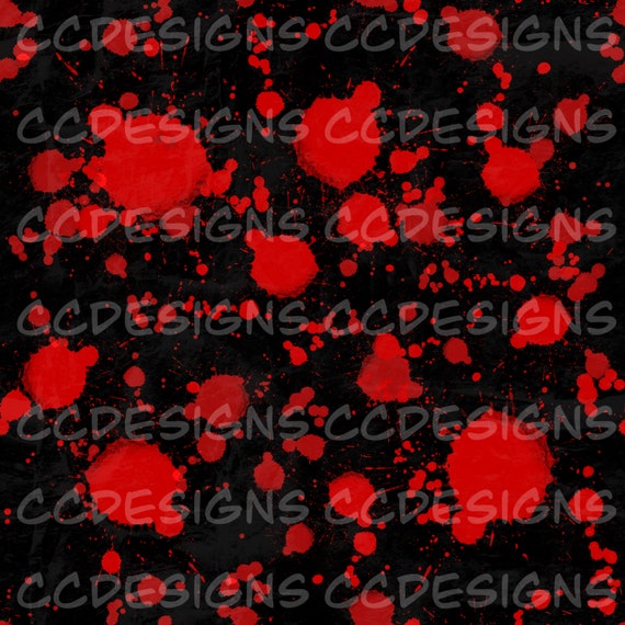 Blood Splatter Black Background - Etsy