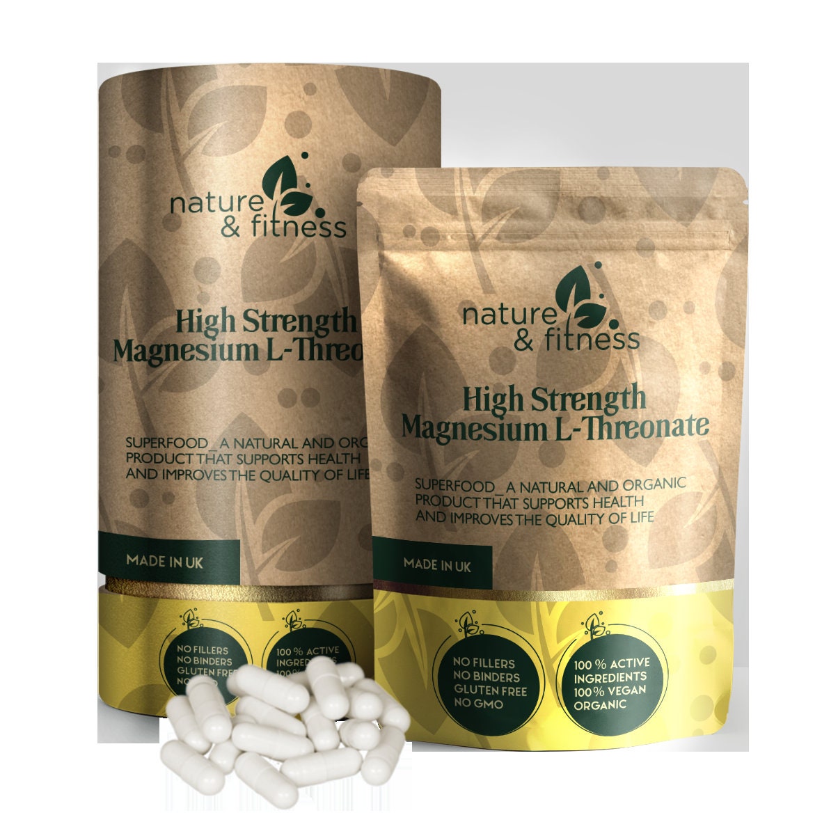 Magnesium LThreonate 1100mg daily Brain Support promote sleep Etsy