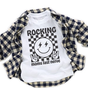 Svg Png, chemise enfant smiley drôle à bascule, fichier svg enfant sauvage, chemise enfant en bas âge, téléchargement numérique, fichier coupé, sublimation