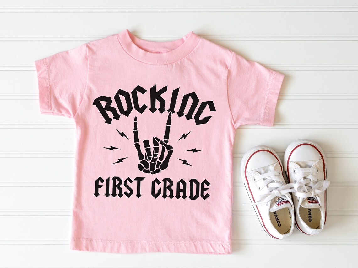 Silly First Grade Rocking First Grade Svg Png, First Grader Cut File, Funny First Grade ...