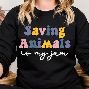 Saving Animals è il mio Jam Svg Png, file Animal Rescue Cut, medicina veterinaria SVG, file camicia veterinaria, file SVG per Cricut, sublimazione