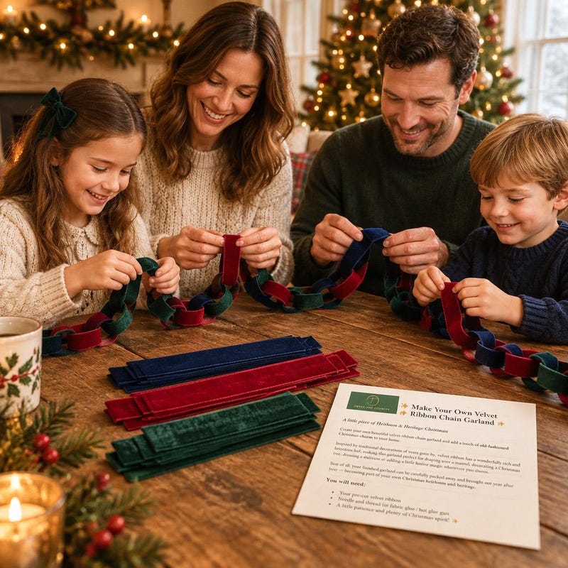 Top Ten Ribbons Velvet Ribbon Garland Kit - Etsy
