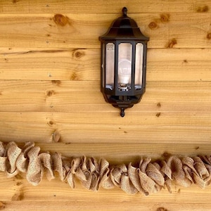 Rustic Burlap Garland
