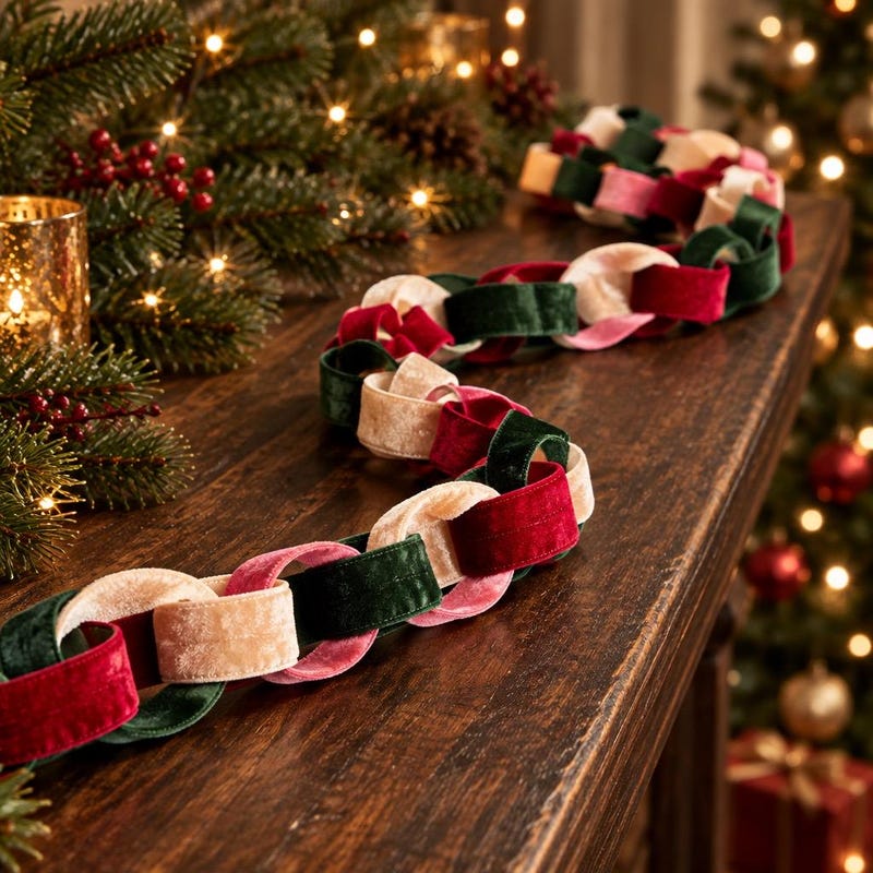 Top Ten Ribbons Velvet Ribbon Garland Kit - Etsy