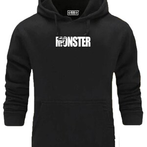 Monster Hoodie Gym Clothing Bodybuilding Training Workout Exercise Fitness Boxing Karate MMA Alpha Beast Gorilla Gymwear Men Sweatshirt Top