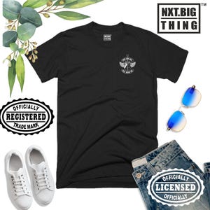 Guitar & Wings T Shirt Pocket Music Clothing Rock Pop Rock n Roll Will Never Die Heavy Metal Death Goth Angel Church Xmas Gift Women Tee Top
