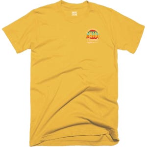 50-årsdag T-shirt med ficka 50 år av att vara fantastisk Tillverkad 1976 Född 1976 Vintage Klassisk Rolig Jul Födelsedag Fans Gåva Herr T-shirt Yellow