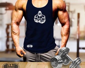 Gilet Gorilla Tascabile Palestra Abbigliamento Bodybuilding - Foto 2