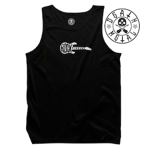 Rock Forever Vest Music Clothing Pop Hip Hop Jazz Rock n Roll Heavy Metal Jazz Punk Guitar Christmas Xmas Birthday Fans Gift Men Tank Top