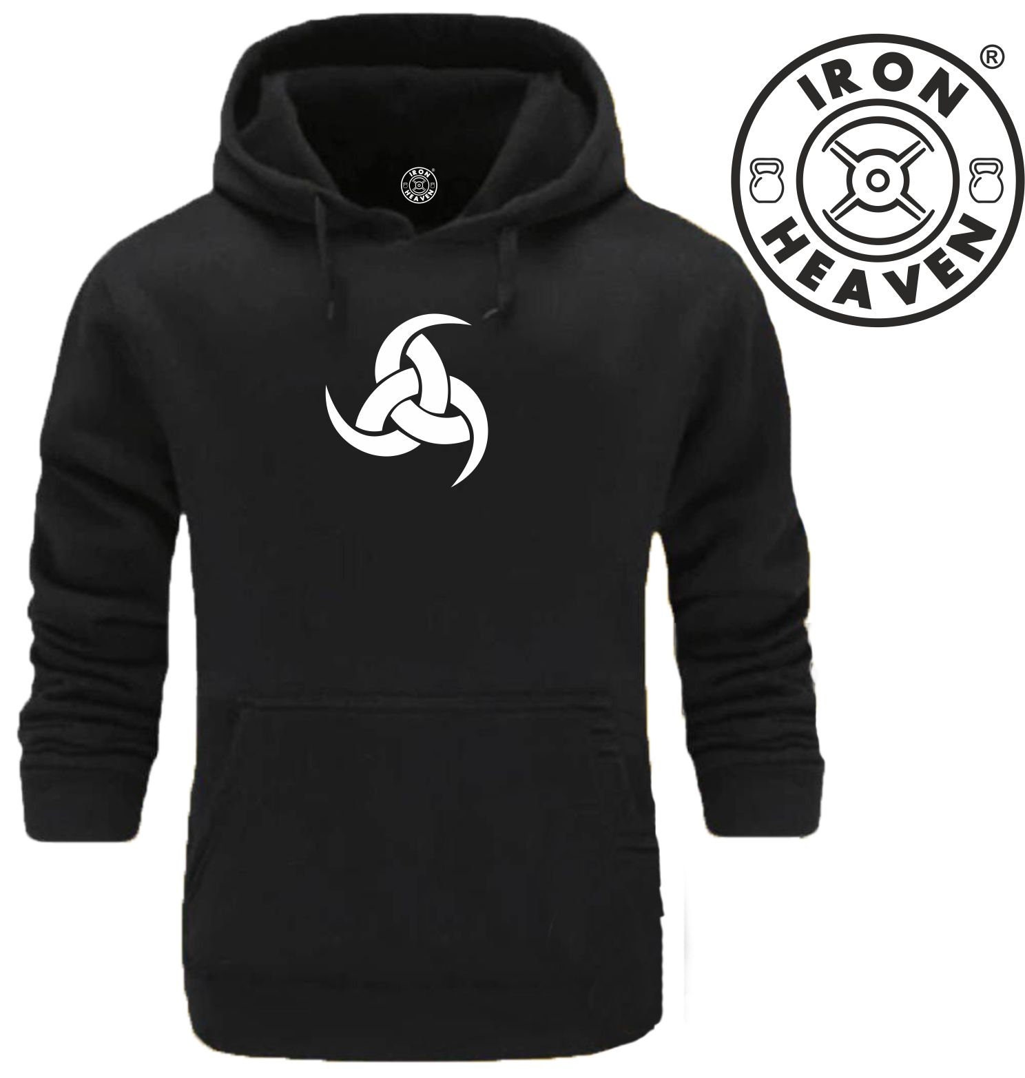 Horns of Odin Hoodie Gym Clothing Bodybuilding Training
