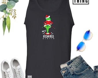 Merry Kissmyass Vest Steal The Christmas Funny Rude Offensive Joke Christmas Xmas Gift Men Tank Top