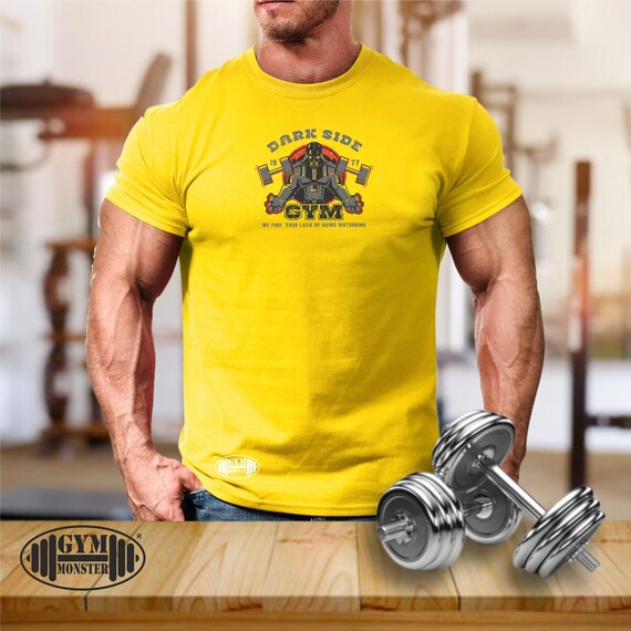 Darkside Gym T Shirt Gym Clothing Bodybuilding Weight Training