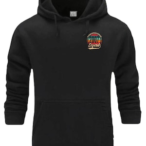 18th Birthday Hoodie Pocket 18 Years Of Being Awesome Legend Born in 2007 Vintage Classic Retro  Christmas Xmas Gift Sweatshirt Jumper Top