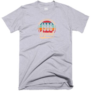 40th Birthday T Shirt 40 Years Of Being Awesome Legend Born in 1986 Funny Joke Halloween Christmas Xmas Birthday Fans Gift Men Tee Top Gray