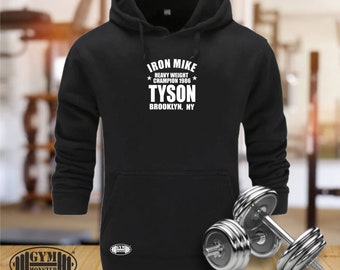 Iron Mike Hoodie Gym Monster Clothing Bodybuilding Training Workout Exercise Fitness MMA Mike Tyson Boxing Champion 1986 Sweatshirt Top