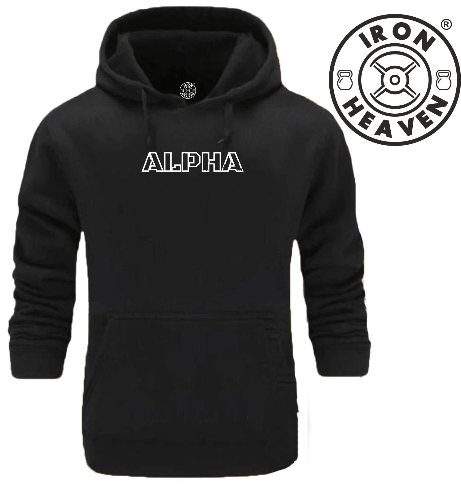 Alpha Hoodie Gym Clothing Bodybuilding Training Workout Exercise Fitness  Kick Boxing Martial Arts MMA Iron Heaven Men Sweatshirt Top - Etsy Denmark