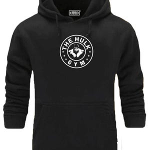 The Hulk Gym Hoodie Gym Clothing Bodybuilding Training Workout Exercise Boxing Beast Muscles Karate Martial Arts MMA Men Sweatshirt Top