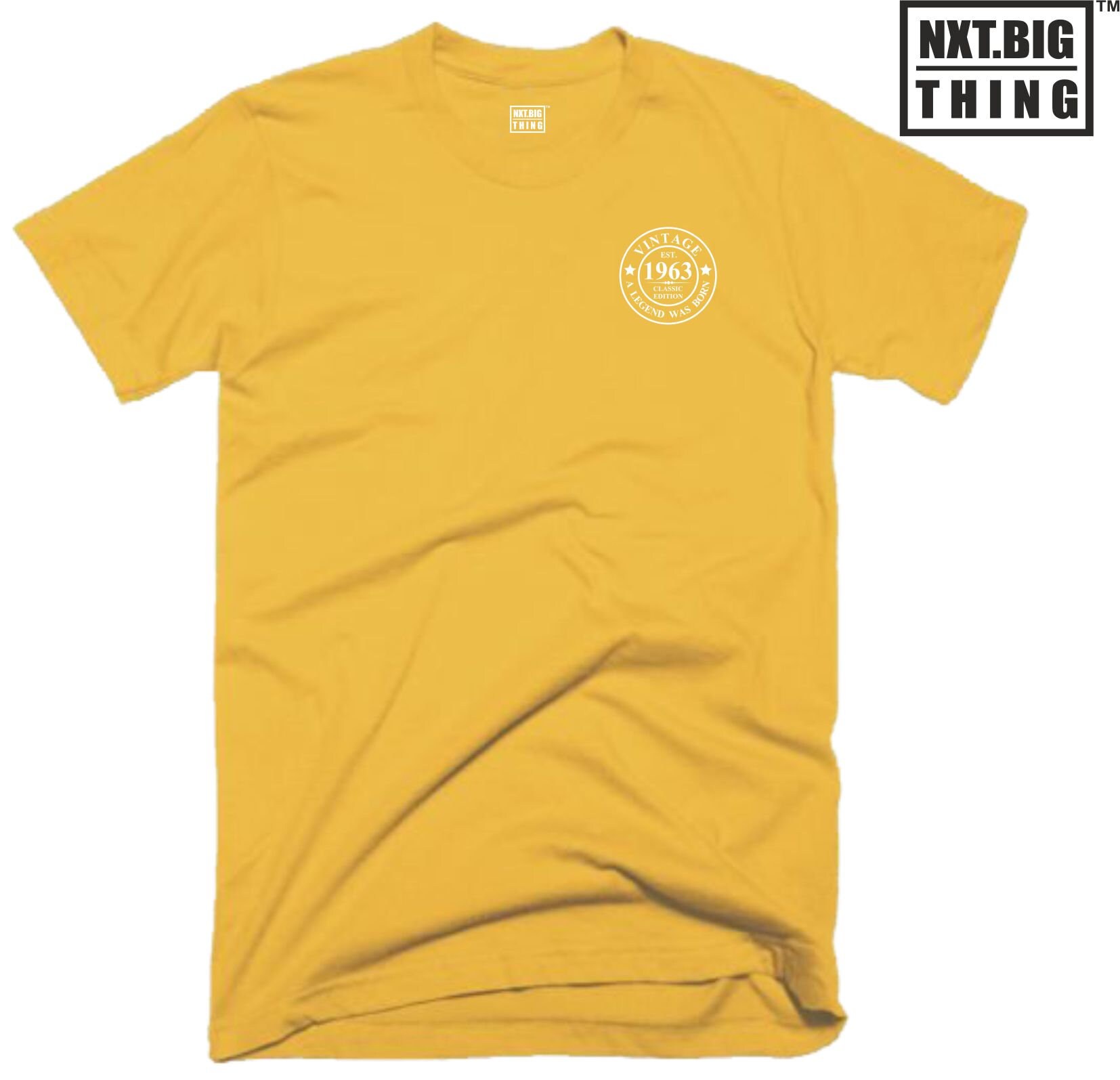 1963 Legend Was Born T-Shirt – 62nd Birthday Gift For Men & Women