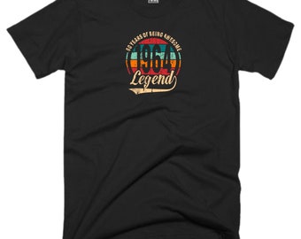 60e anniversaire T-shirt 60 ans d'être une légende géniale née en 1964 vintage classique drôle blague Noël Noël anniversaire Fans cadeau hommes Tee Top