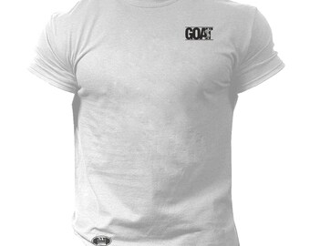 G.O.A.T T Shirt Pocket Gym Monster Clothing Bodybuilding Weight Training Workout Exercise Boxing MMA Beast GOAT Muscles Gymwear Men Tee Top