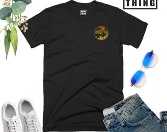 I Hate People T Shirt Pocket Sloth Hiking Team Camping Hiking Hiker Hike Camp Funny Joke Rude Halloween Christmas Xmas Fans Gift Men Tee Top