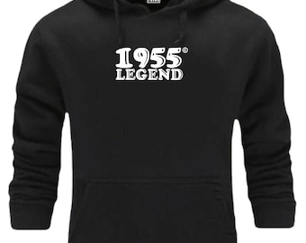 1955 Legend Hoodie Birthday Clothing 70th Birthday 70 Years Of Legend Born in 1955 Funny Vintage Retro Classic Xmas Gift Sweatshirt Top