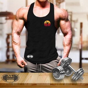 Karate Vest Pocket Gym Clothing Bodybuilding Training Workout Exercise Kick Boxing Martial Arts Taekwondo MMA Beast Gym Monster Men Tank Top