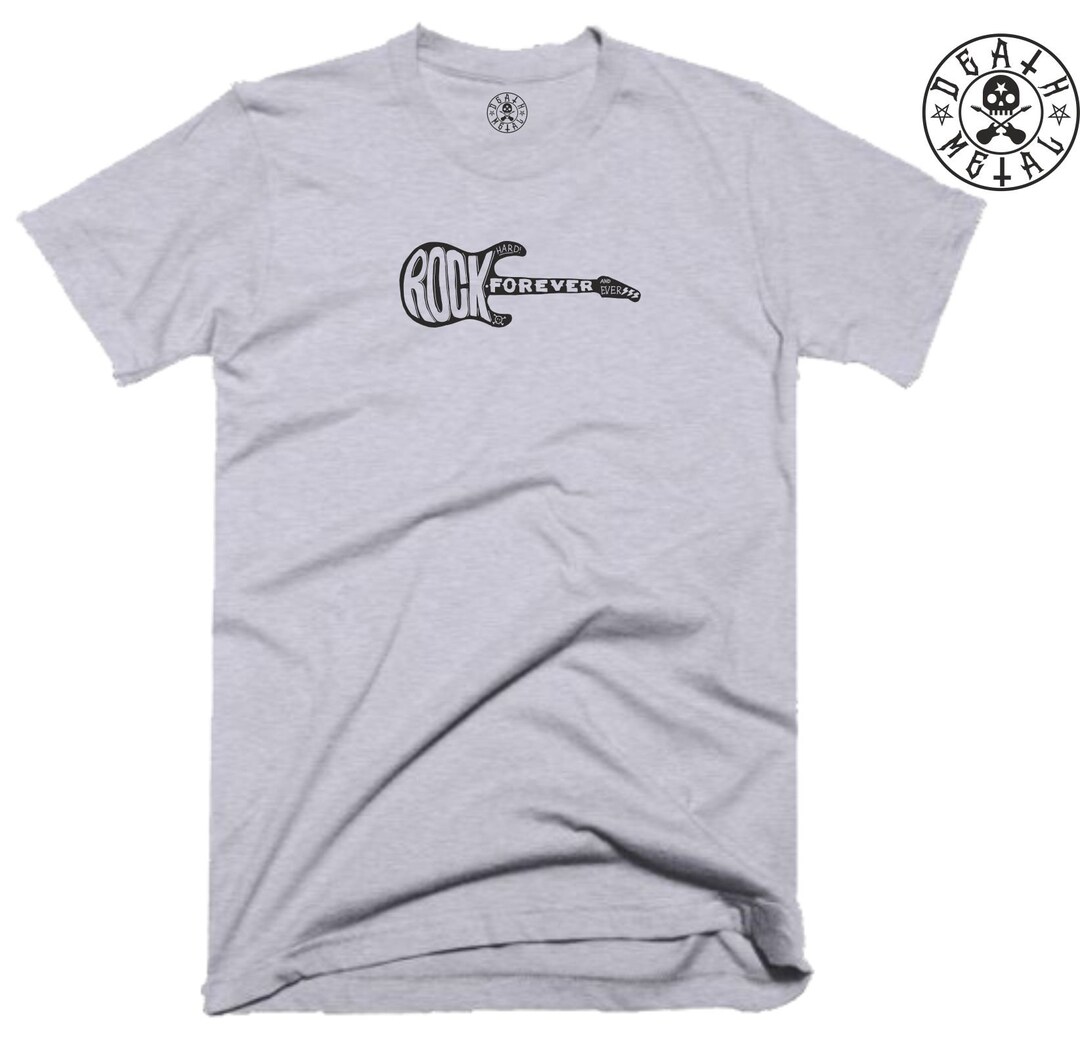 Rock Forever T Shirt Music Clothing Pop Hip Hop Jazz Rock N Roll