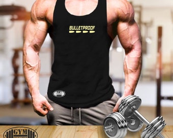 MUSCLE GYM Top Da Uomo Per Bodybuilding E Allenamento, In Spugna Di Cotone, Leggera, Vestibilità Larga, Per Sollevamento Pesi, Fitness E Cardio (UK, Alpha, L, Regular, MW Charcoal), Mw Carbone, L - Foto 11