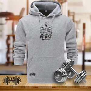 Hulk Beast Mode Hoodie Gym Clothing Bodybuilding Training Workout Exercise Fitness Kick Boxing Martial MMA Gym Monster Men Sweatshirt Top