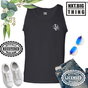 Rock Skull Vest Pocket Rock Clothing Music Pop Hip Hop Jazz Rock n Roll Heavy Metal Death Metal Gothic Christmas Xmas Birthday Men Tank Top