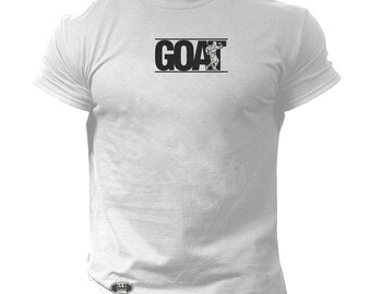 G.O.A.T T Shirt Gym Monster Clothing Bodybuilding Weight Training Workout Exercise Boxing MMA Beast GOAT Muscles Karate Gymwear Men Tee Top