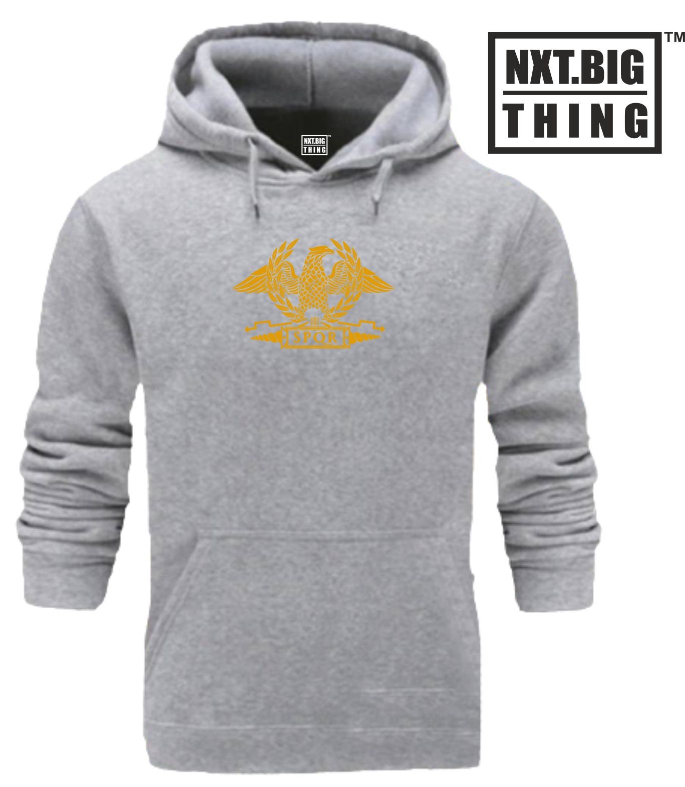 JDY - Felpa con cappuccio grigio mélange in maglia