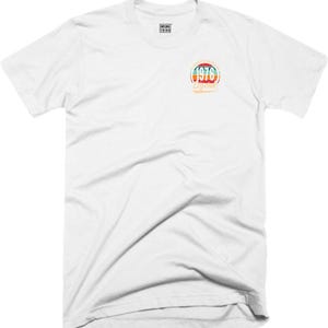 50-årsdag T-shirt med ficka 50 år av att vara fantastisk Tillverkad 1976 Född 1976 Vintage Klassisk Rolig Jul Födelsedag Fans Gåva Herr T-shirt Vit