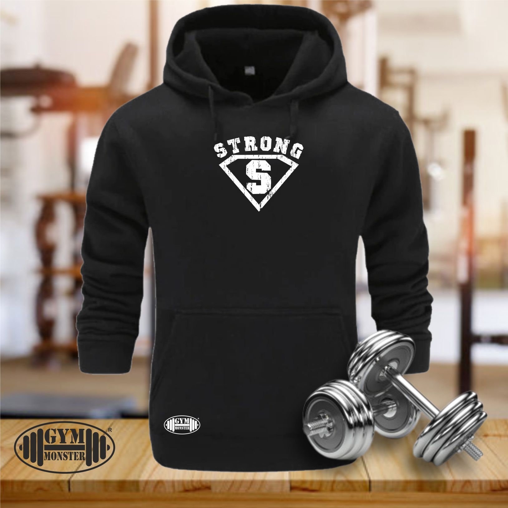 Strong Superhero S Hoodie Gym Clothing Bodybuilding Weight Training Workout Exercise Fitness Kick Boxing Karate MMA Gym Monster Men Top Etsy Canada