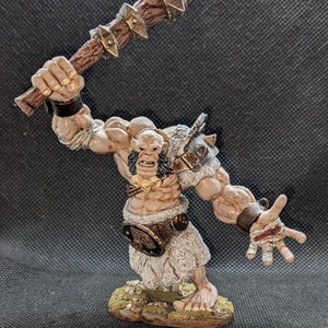Hand-Painted Hill Giant Dungeons and Dragons, D&D, DND, Pathfinder, Miniature