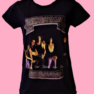 Bon Jovi New Jersey Shirt - Etsy